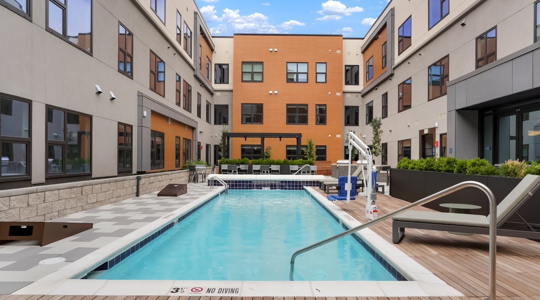 Swimming pool at Ridian